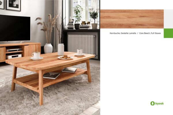byoak Couchtisch TWIG aus Naturgeölt