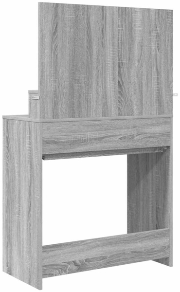 vidaXL Schlafzimmer-Frisiertische Graues Sonoma 80 x 39,6 x 135 cm 888983 Bild 7