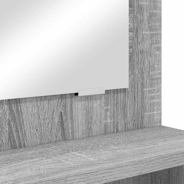 vidaXL Schlafzimmer-Frisiertische Graues Sonoma 80 x 39,6 x 135 cm 888983 Bild 10