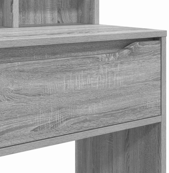 vidaXL Schlafzimmer-Frisiertische Graues Sonoma 80 x 39,6 x 135 cm 888983 Bild 9
