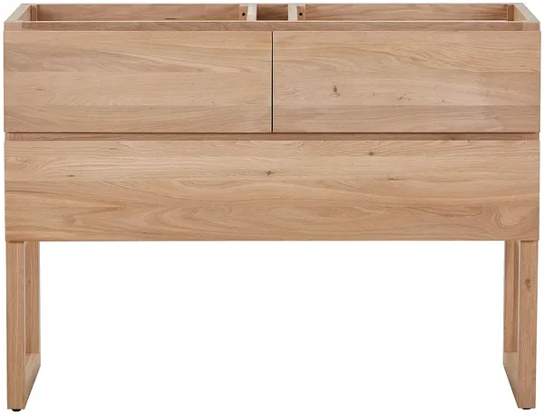 Vente-unique - TARELO Waschbeckenmöbel Holz, Platte Beige - B 45 cm x H 88 cm x L 120 cm