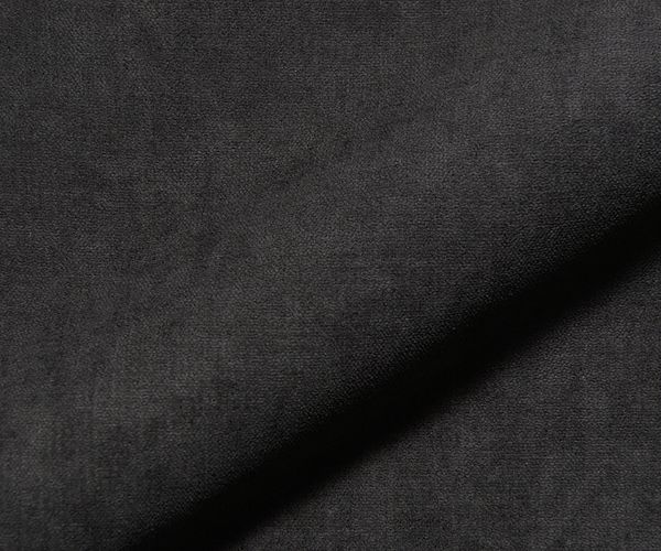 Wohnlandschaft Sirpio 300x210 cm Mikrofaser Schwarz Recamiere variabel mit Hocker Bild 3
