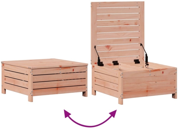 vidaXL 5-tlg. Garten-Lounge-Set mit Kissen Massivholz Douglasie 3250858 Bild 6