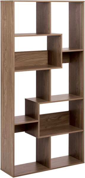 Bücherregal mit 6 Ebenen CHATEH 180 cm Braun
