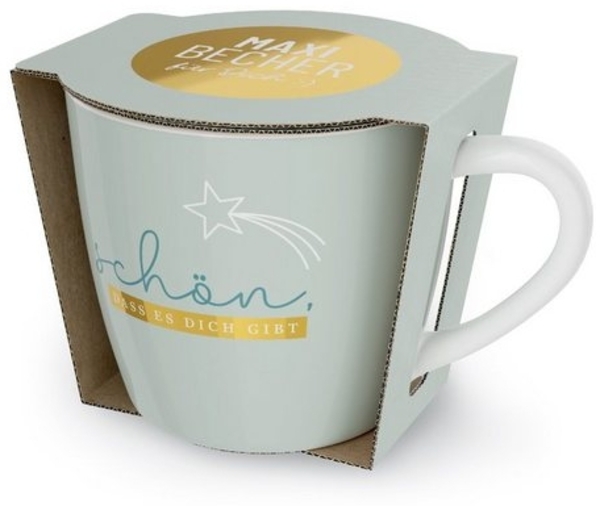 Weihnachtstasse Kaffeetasse Kaffee Tee Tasse Becher 400ml la vida Cosy Christmas Komet 910917