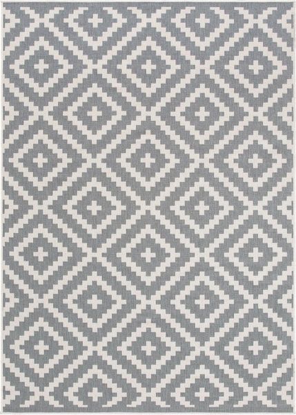 OTTO home Teppich Ronda Wendeteppich, rechteckig, Höhe: 5 mm, Sisal-Optik, Flachgewebe, In- und Outdoor, geometrisches Boho Design