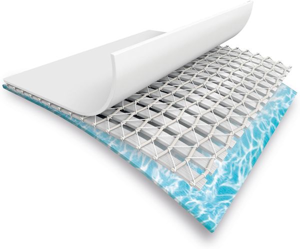 Intex 'Beachside Ø 305x76 cm' Frame Swimming Pool Set, blau, inkl. Kartuschenfilteranlage