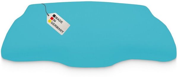 DUKAL Kissenbezüge für Derila (Queensize oder Kingsize) Memory Foam Kissen, (1 Stück), Queensize (30 x 50 cm), aus hochwertigem Doppel-Jersey, 100% Baumwolle