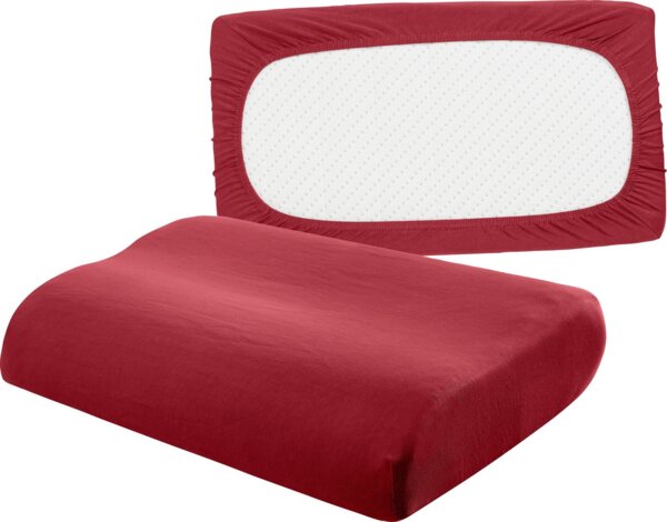 bellana Kissenbezug Universal Jersey, (2 Stück), passend für Nackenstützkissen Bild 5