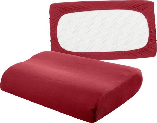 bellana Kissenbezug Universal Jersey, (2 Stück), passend für Nackenstützkissen Bild 4