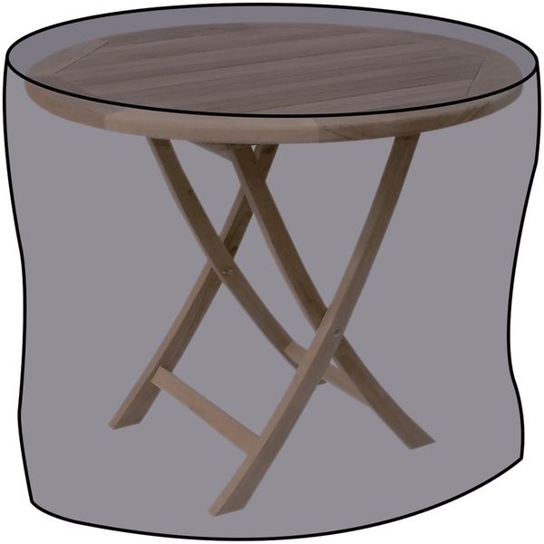 Schutzhülle für Gartentische rund Schutzhaube Abdeckung Gartenmöbel Ø125x83cm