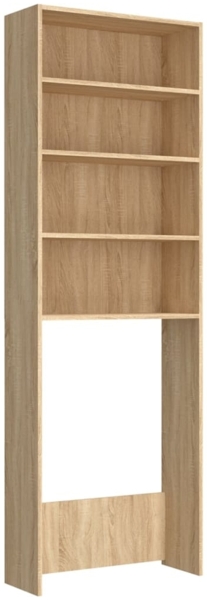 vidaXL Waschmaschinenschrank Sonoma-Eiche 64x24x190 cm 808407