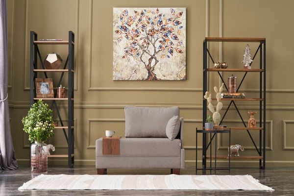 1-Sitzer-Sofa, 'Fly', 80 x 75 x 100, Beige