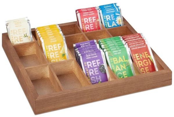 Relaxdays Sortierbox aus Holz