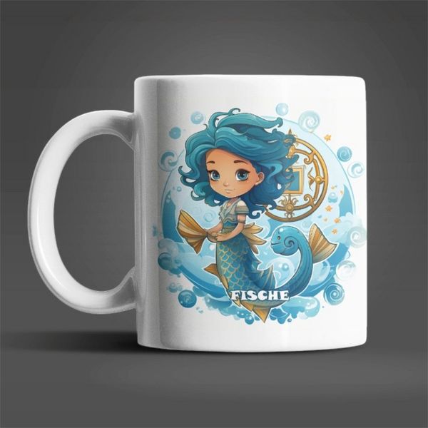WS-Trend Tasse Alle Sternzeichen Tierkreis Kaffeetasse Teetasse, Keramik, Geschenkidee Geschenk 330 ml