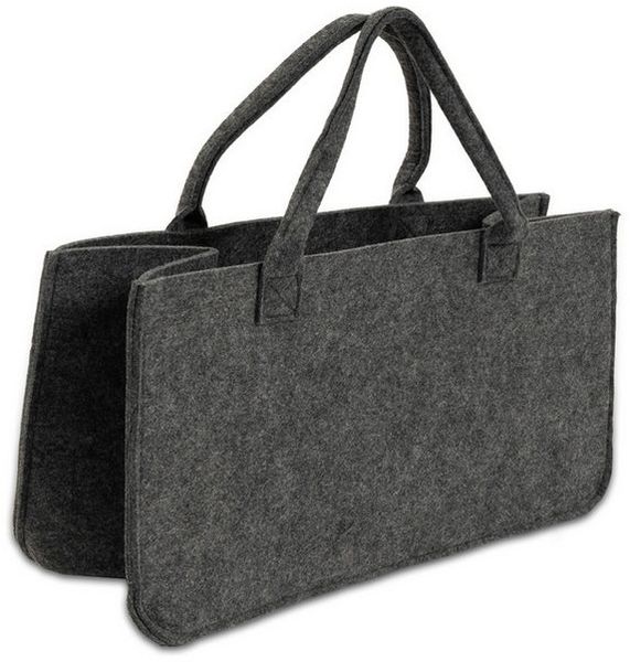 Kubus Allzweckkorb Avalon, Filztasche, Einkaufstasche, Kaminholztasche (2 St), Faltbar, 2er oder 4er Set