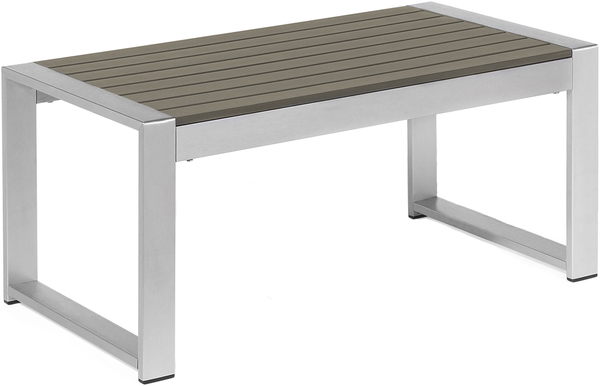 Couchtisch SALERNO Metall Dunkelgrau