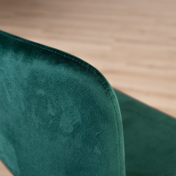 Bronx71 Barhocker Samt Mikky 65 - 78 cm grün - 2er Set Bild 6