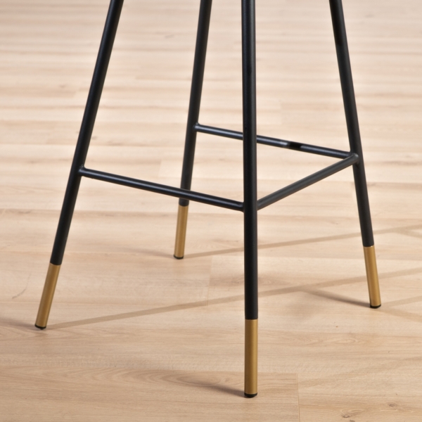 Bronx71 Barhocker Samt Mikky 65 - 78 cm grün - 2er Set Bild 9