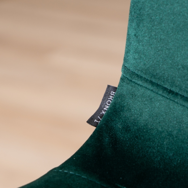 Bronx71 Barhocker Samt Mikky 65 - 78 cm grün - 2er Set Bild 7