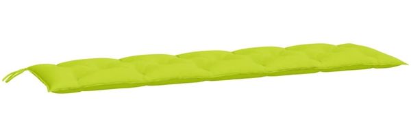 vidaXL Gartenbank-Auflagen 2 Stk. Hellgrün 180x50x7 cm Oxford-Gewebe 361727 Bild 3