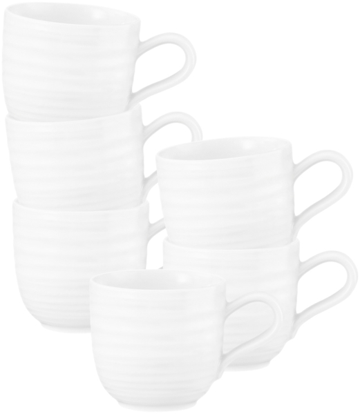 Seltmann Weiden Terra Espressotasse 0,09 l weiß 6er Set