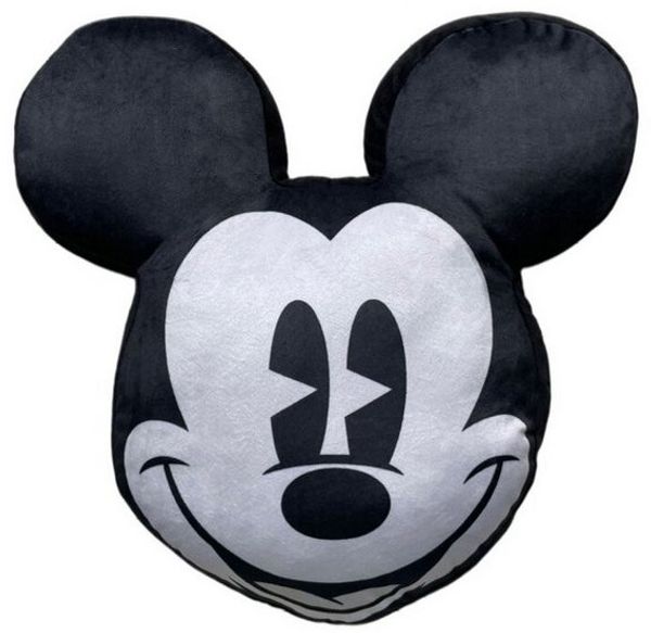 Mickey Mouse Kissen Geformter Velours Dekokissen Kuschelkissen