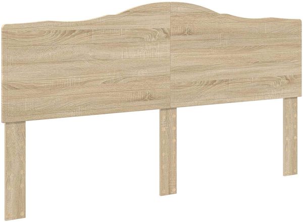 vidaXL Bettrahmen Sonoma-Eiche 200 x 200 cm Ingenieurs Holz 3413382 Bild 7