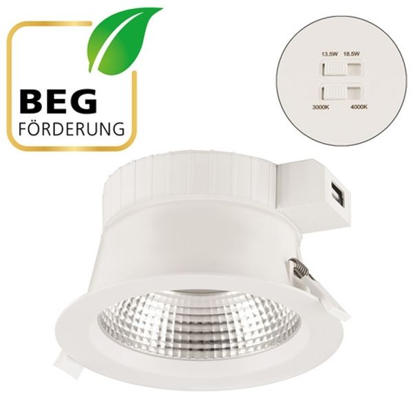 EVN Lichttechnik LED-Deckeneuchte CCT Switch, ML DSR54180125