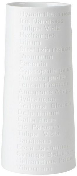 Räder Dekovase räder Raumpoesie Vase Breit, Klein Weiß