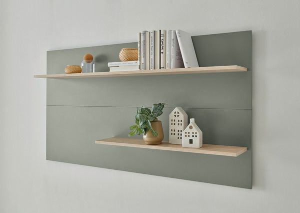 Home affaire Wandregal City/Giron, modernes Wandboard, Wandhalter mit Ablagefläche, vielseitig einsetzbares Hängeregal
