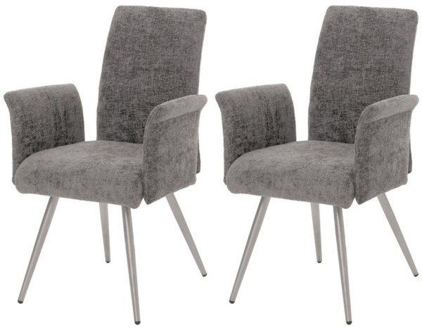 MCW Esszimmerstuhl MCW-G55-C-2 (2er-Set, 2 St), Inklusive Fußbodenschoner