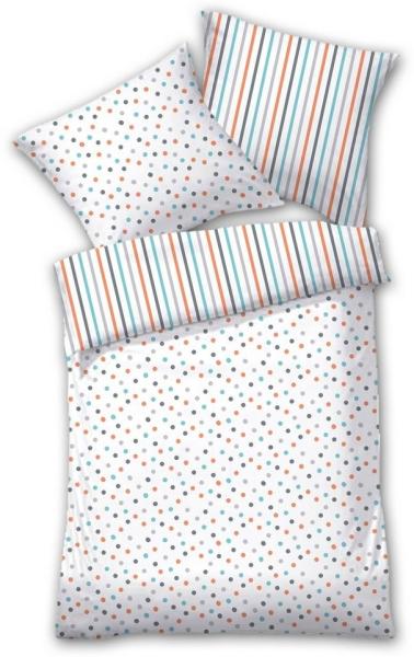Dyckhoff Bettwäsche Wendebettwäsche, Frottier, 2 teilig, Weichfrottier Streifen