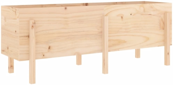 vidaXL Hochbeet 160x50x57 cm Massivholz Kiefer 825219