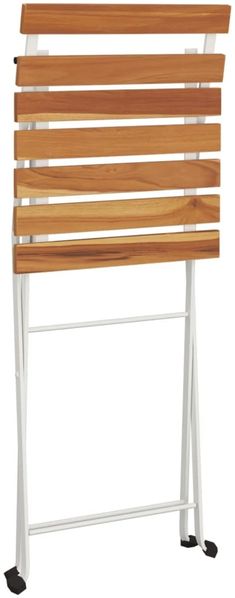 vidaXL Bistrostühle 4 Stk. Klappbar Massivholz Akazie und Stahl 319975 Bild 7