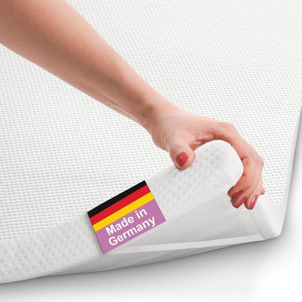 B!HOME Matratzentopper [Gelschaum,120x200] Matratze Matratzenauflage Topper - Material Füllung: Gelschaum, Größe: 120x200x4 cm