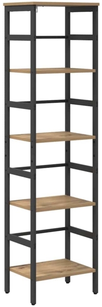 vidaXL Bücherregal Artisan-Eiche 40 x 29,5 x 149 cm Holzwerkstoff 883915 Bild 1