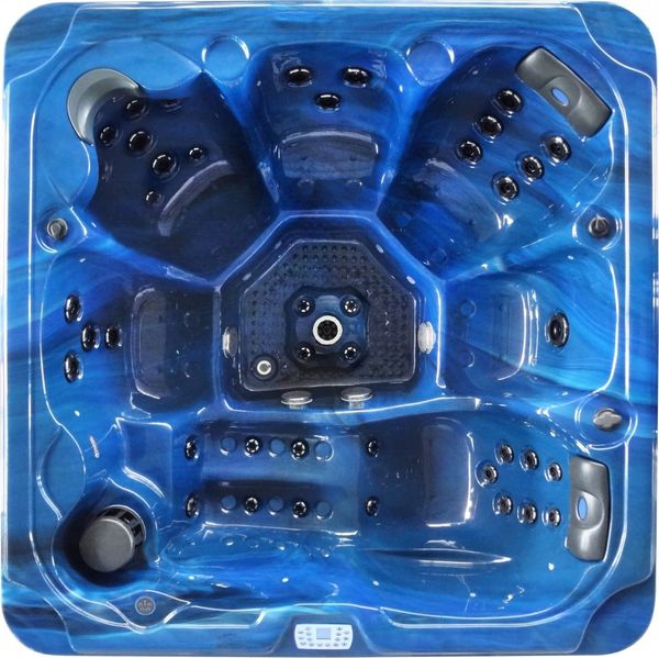 OUTDOORPOOL OASIS +AD+ST MAXI blue 210x210x95 cm Bild 2