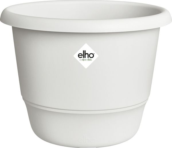 Elho Übertopf Amiga Kunststoff weiß Ø 35 x 26 cm