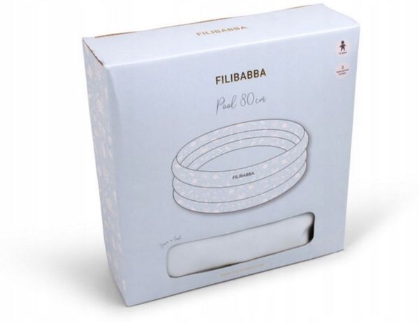 Festivalartikel Schwimmbecken Alfie Kinderpool Ø 80 cm, BPA-frei, sicherer Badespaß