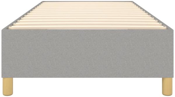 vidaXL Boxspringbettgestell Hellgrau 90x190 cm Stoff 3120921 Bild 5