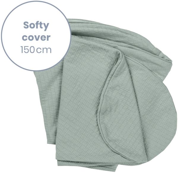 Doomoo Softy Tetra Stillkissenbezug - Jersey Green
