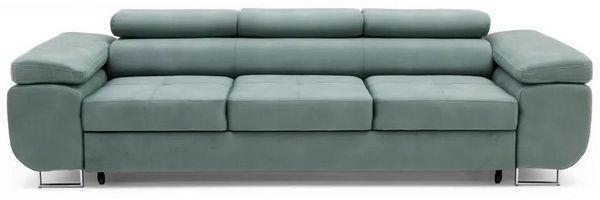 Muffo Sofa WILD 3, verstellbaren Kopfstützen, mit Schalffunktion, Metallfüßen