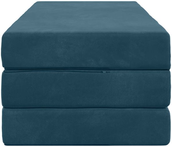 vidaXL Klappsofa Bett 120 x 67 x 45 cm Blau 900214 Bild 4