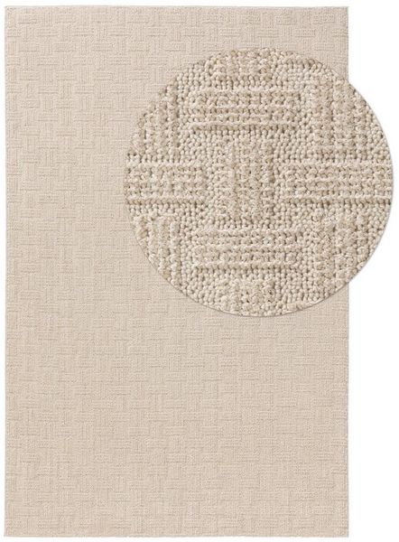 benuta Teppich Lilibeth, rechteckig, Höhe: 11 mm, Teppich Wohnzimmer, Schlafzimmer, Esszimmer, Flur, Kunstfaser, Cozy