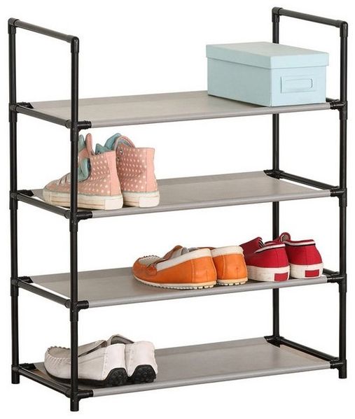 HTI-Living Schuhregal Schuhregal 4 Etagen Lena, Stück 1-tlg, Schuhablage