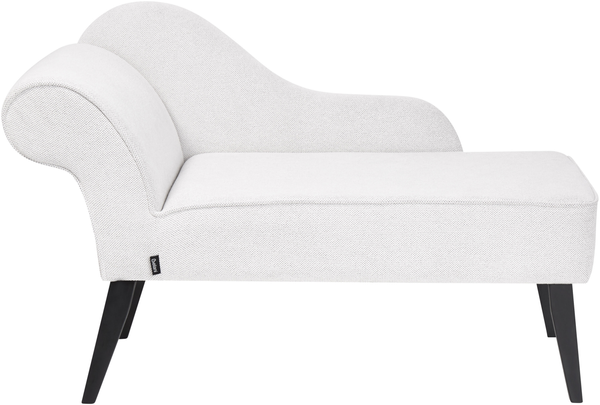 Chaiselongue weiß linksseitig BIARRITZ