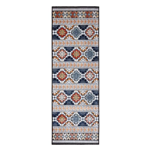 Kadima Design Farbenfroher Terrassen-Teppich "Lagan Todd", "Lagan Todd"-beständig, 80x230 cm