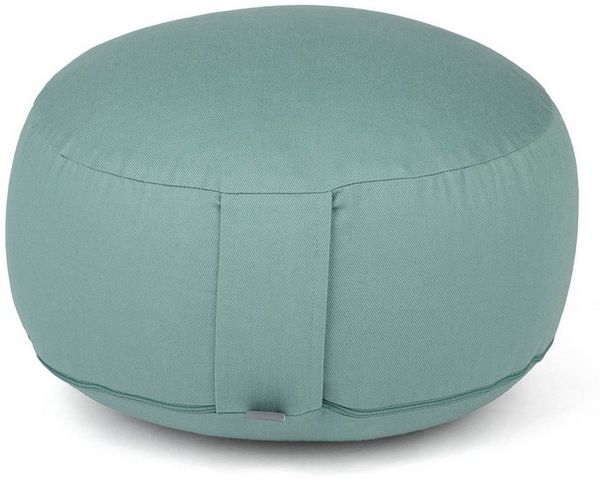bodhi Meditationskissen Meditationskissen RONDO ECO, Füllung: Dinkel mineral blue