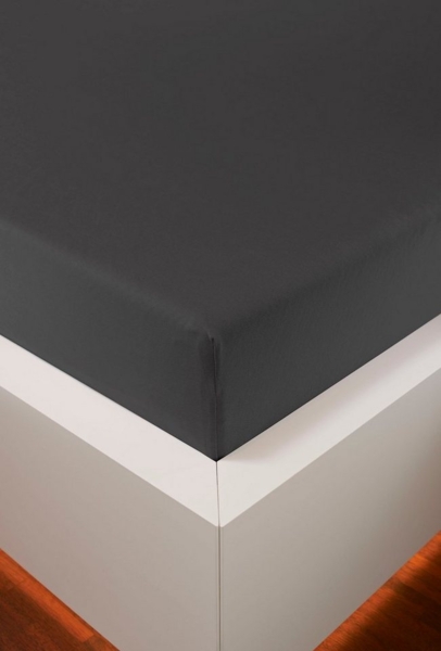 bellana Spannbettlaken Jersey-Elasthan Aqua in Gr. 90x200, 140x200 oder 180x200 cm, Jersey, Gummizug: rundum, (1 Stück), aus Baumwolle, für Matratzen bis 35 cm Höhe, Bettlaken, Spannbetttuch Bild 2